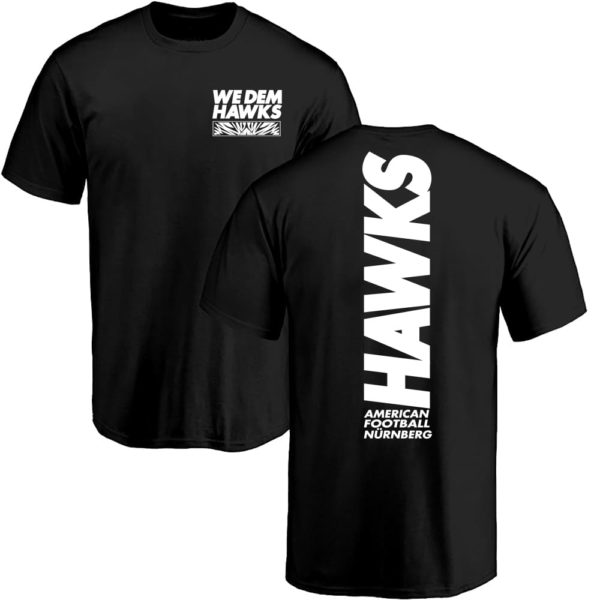 Hawk-Eye "We dem Hawks" - T-shirt 2020 Edition schwarz