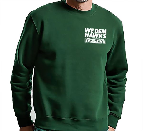 Hawk-Eye "We dem Hawks" - Simple Sweatshirt grün
