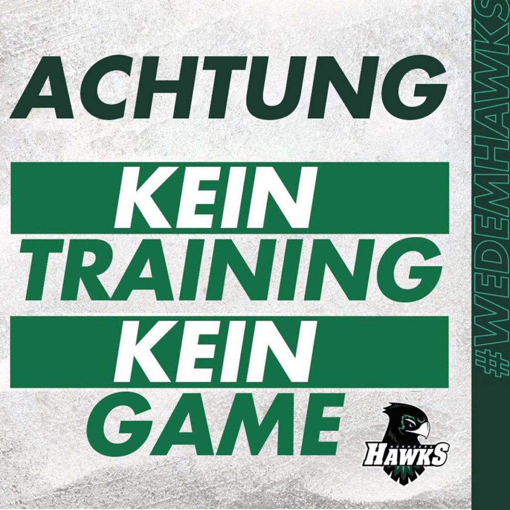 kein training & kein game