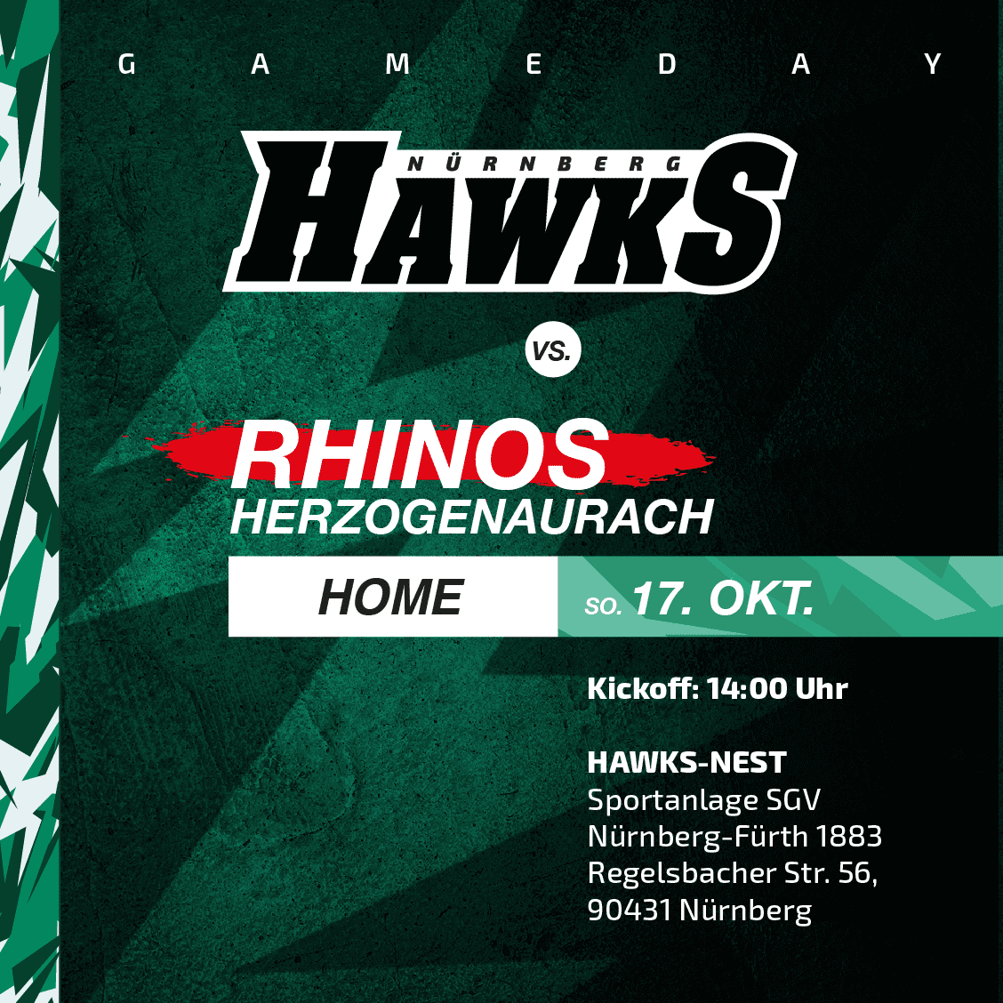Rhinos @ Hawks 2021
