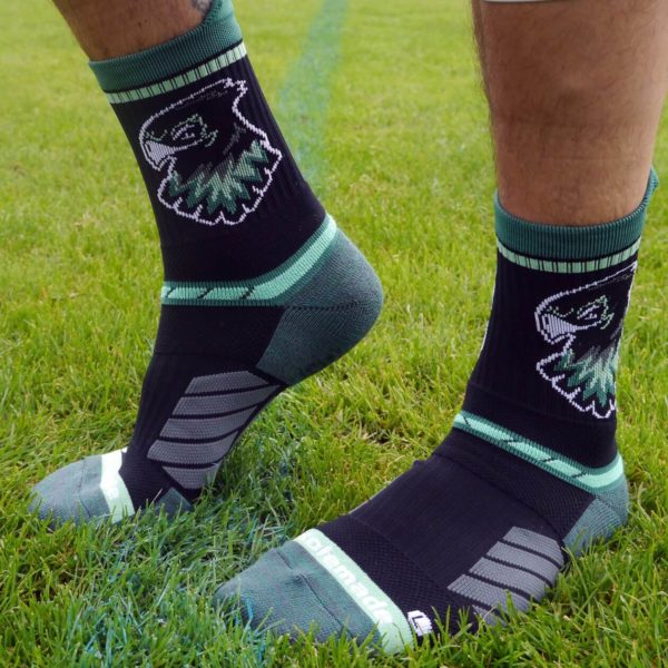 Hawks-Socken kurz schwarz