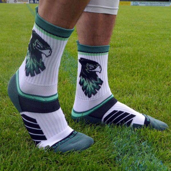 Hawks-Socken kurz weiß