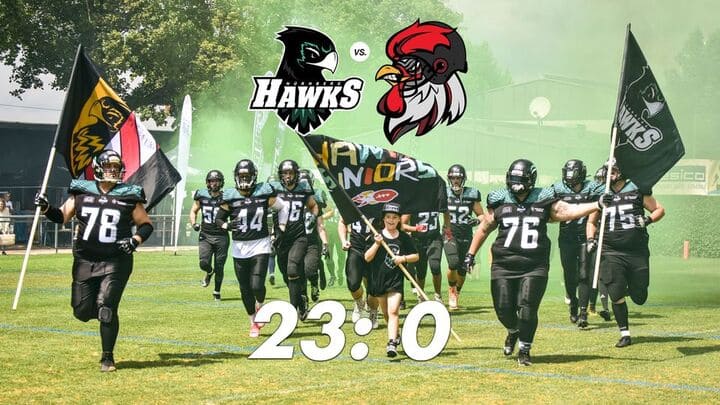 endstand: Hawks: Gechers: 23:0