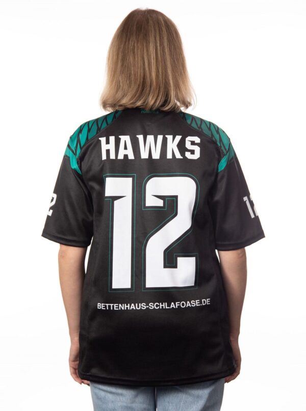 Fan Jersey Heim schwarz back