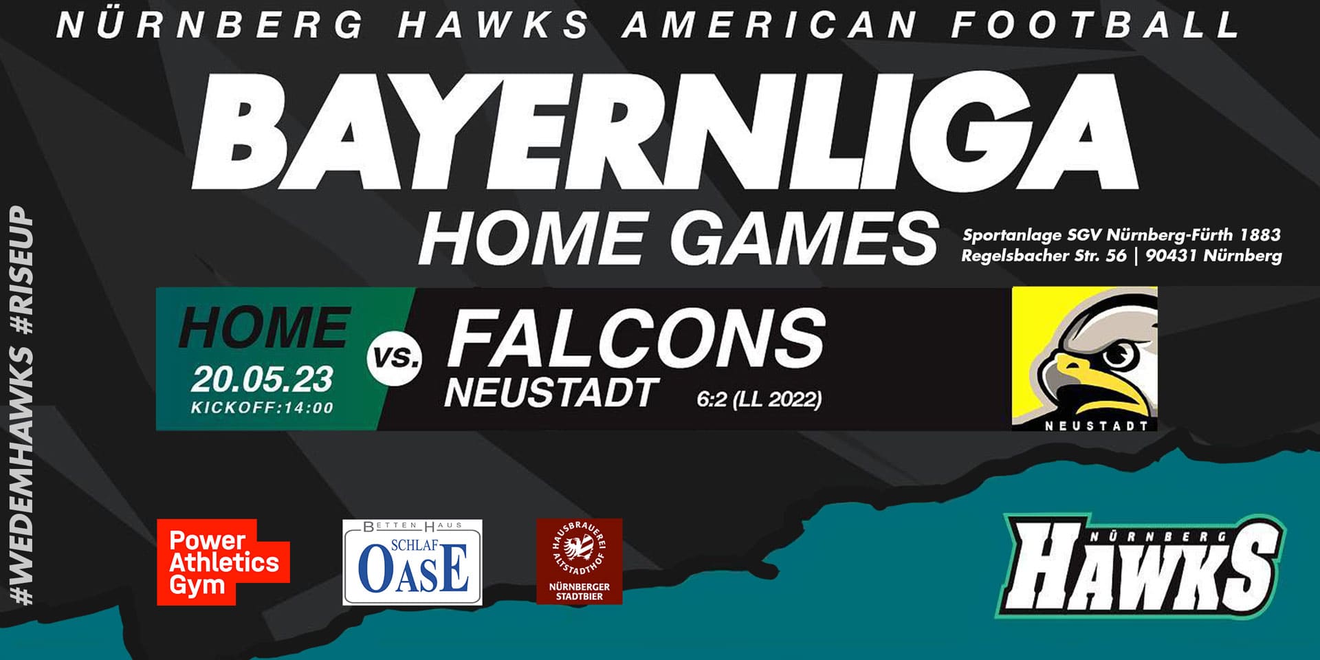 Neustadt Falcons at Nürnberg Hawks 2023