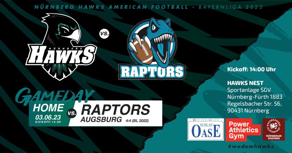 Gameday Augsburg Raptors at Nürnberg Hawks